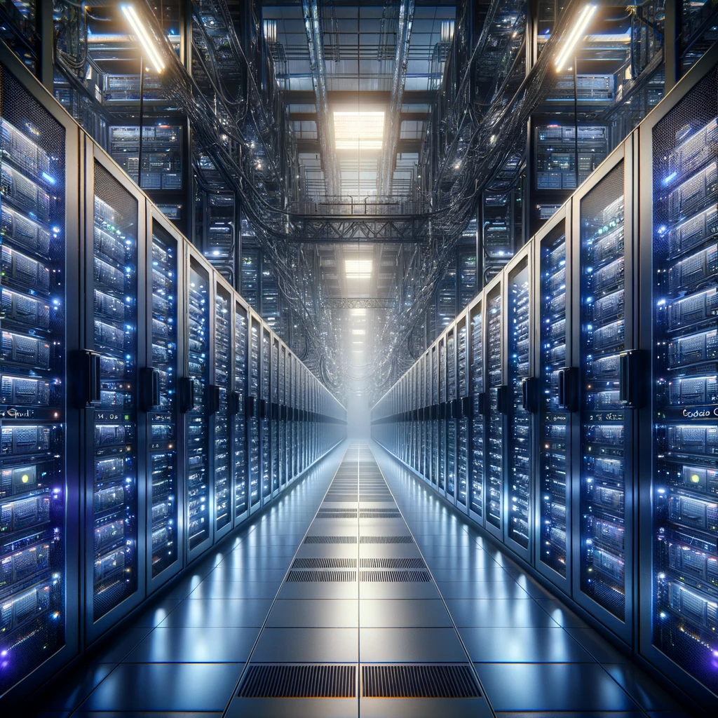 Servidor Google Cloud impulsionando a experiência de VOD (Vídeo Sob Demanda) com tecnologia de ponta.